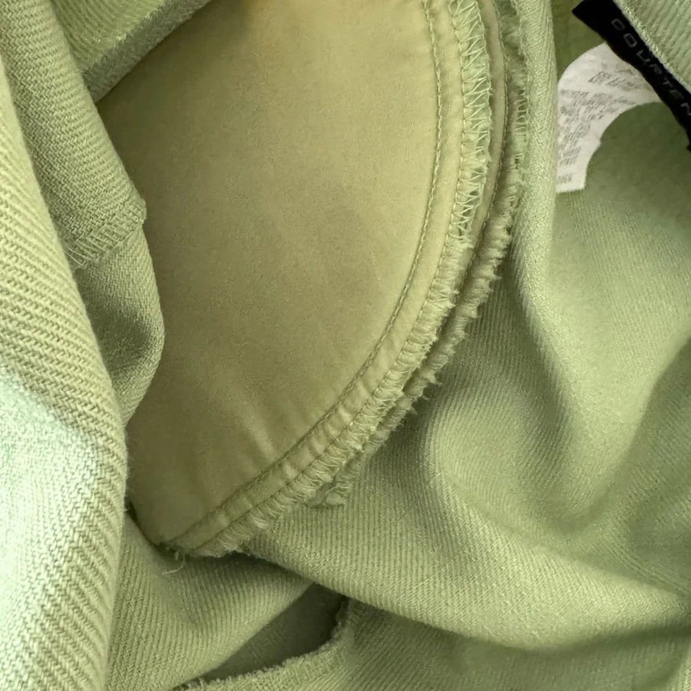 B-2 Courtenay PLUS SIZE 18W Green Linen Blend Blazer Suit‎ Jacket